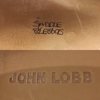 JOHN LOBB/ジョンロブ “SADDLE/サドル”UK 8 1/2 E　(26.5～27cm)