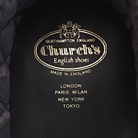 CHURCH'S/チャーチ“ローズ刺繍オペラシューズ”UK 35 1/2　(22.5～23cm)