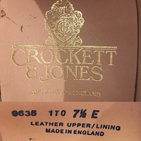 クロケット&ジョーンズ“LANCING/ランシング”UK 7 1/2E　(26～26.5cm)